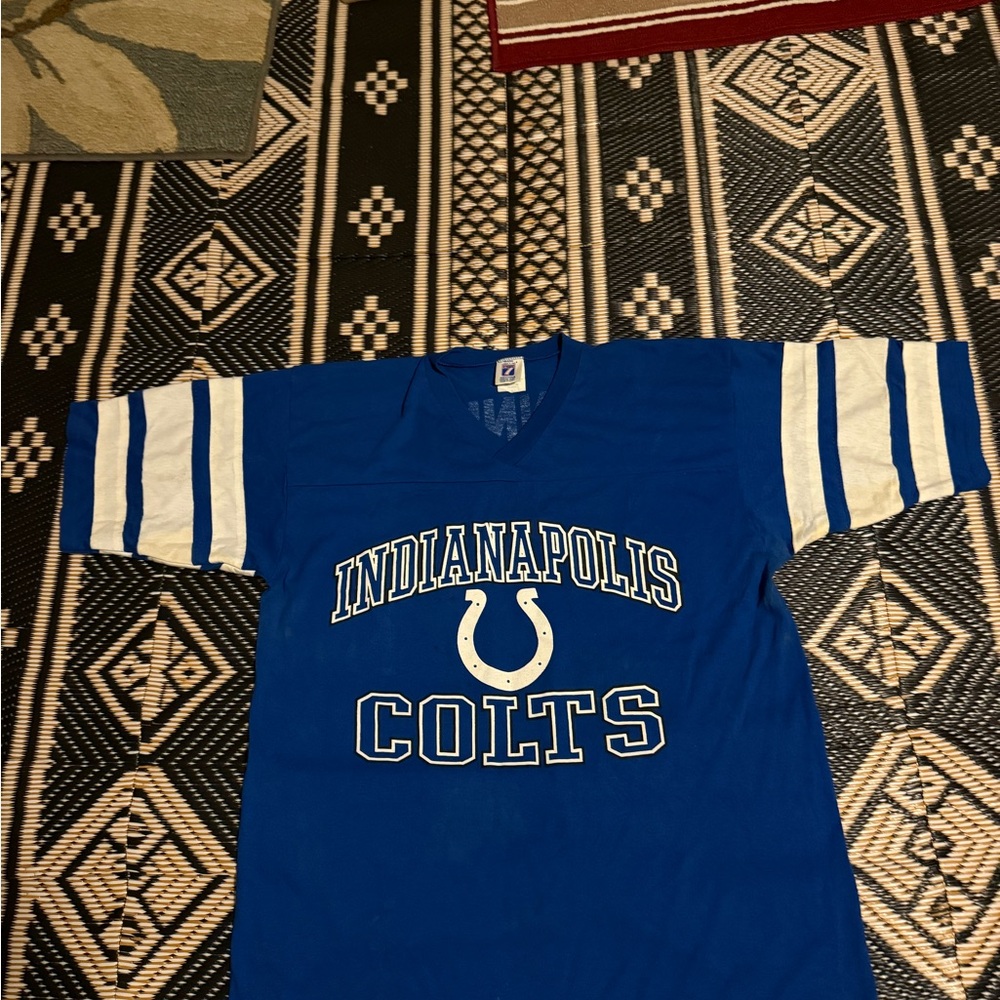 NFL Indianapolis Colts vintage rare made in USA shirt size L